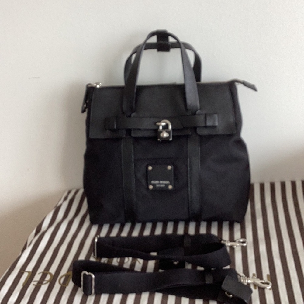 Henri Bendel mini jetsetter black with silver hardware - Picture 9 of 11